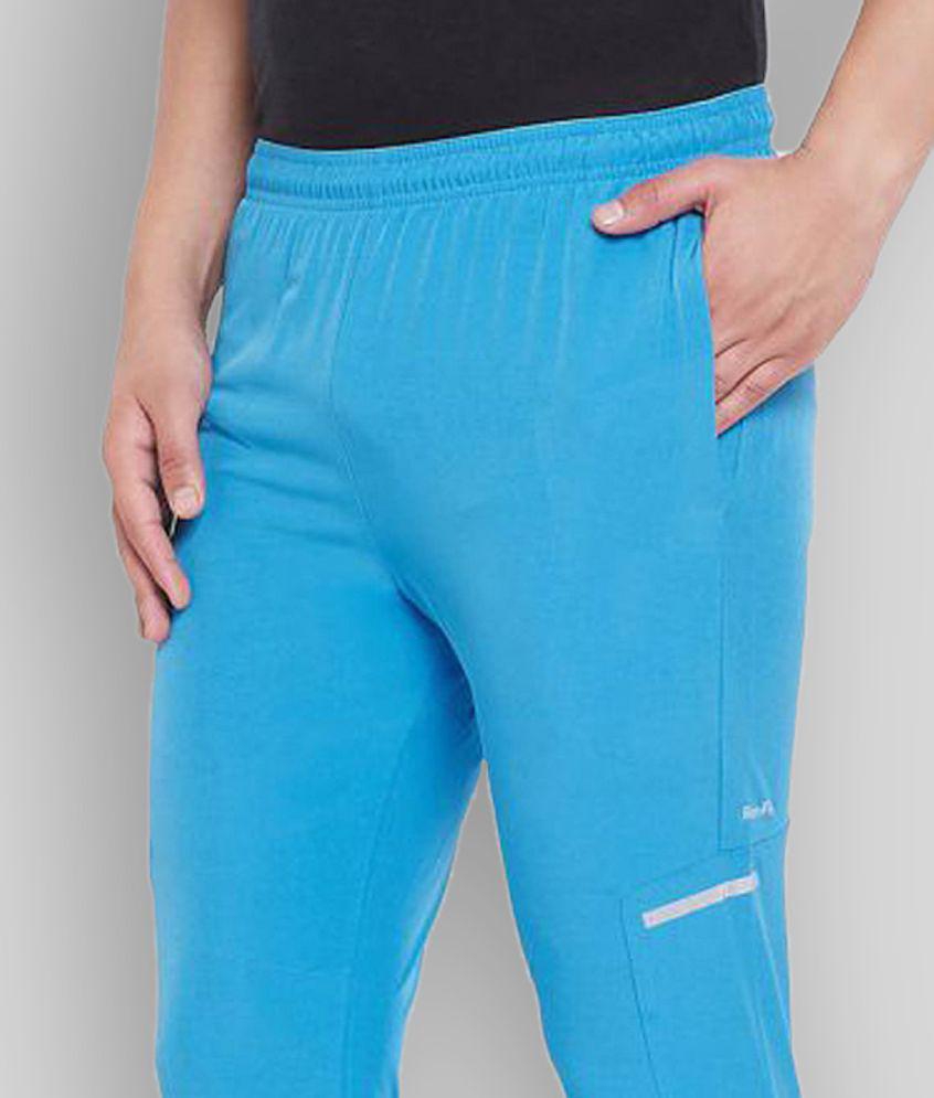 RANBOLT - Light Blue Polyester Men's Trackpants ( Pack of 1 ) - XL