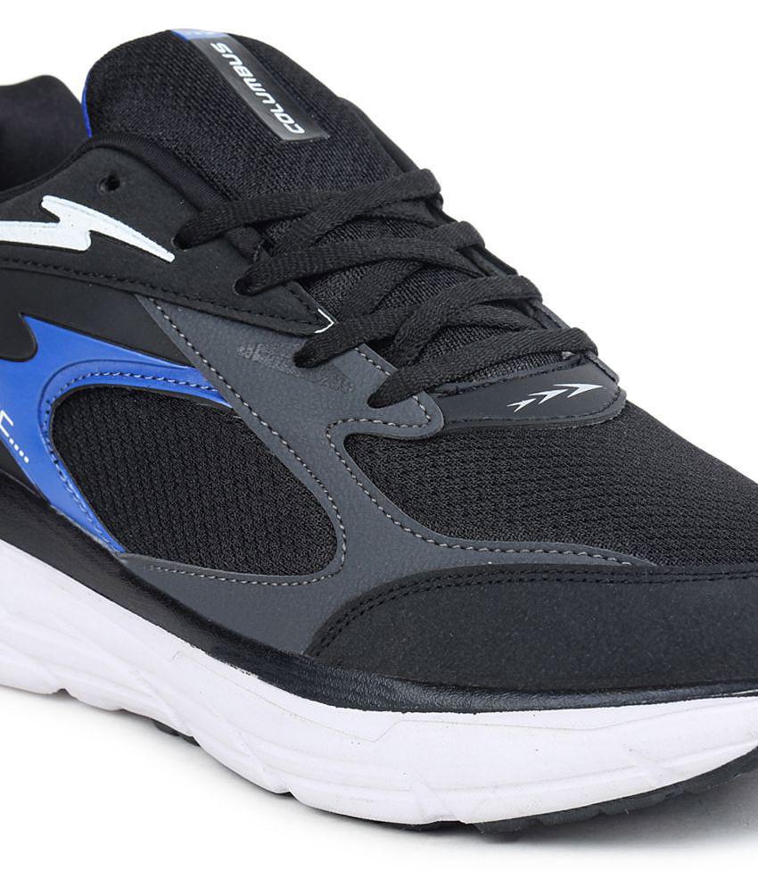 Columbus - LONGRUN Sports Shoes Black Men's Sports Running Shoes - None