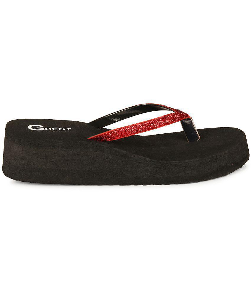 GBest - Red Women's Daily Slipper - None