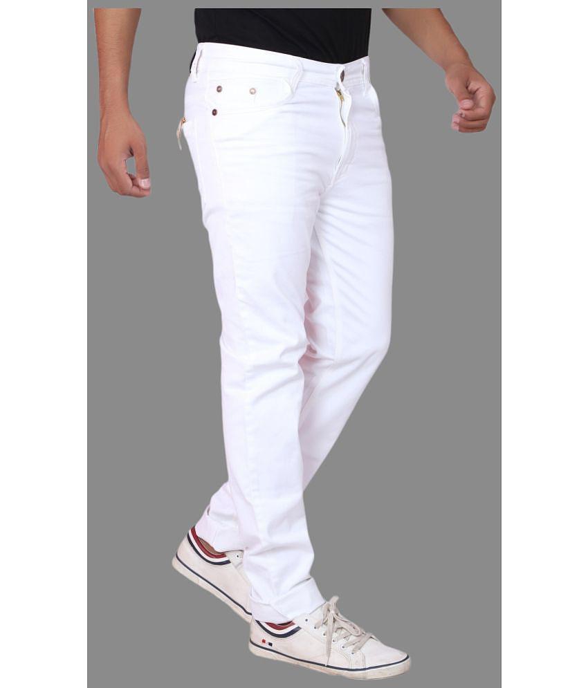 Lawson - White Denim Skinny Fit Men's Jeans ( Pack of 1 ) - None