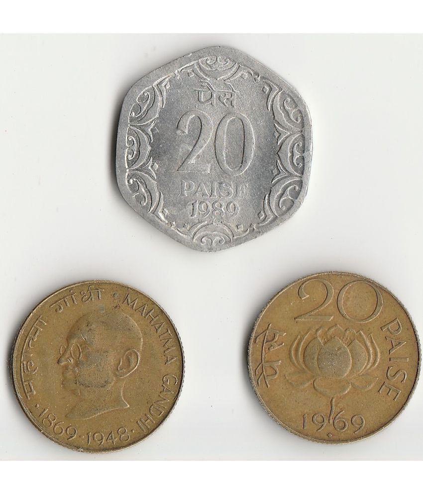 Sansuka - Sansuka different India old coins 25 Numismatic Coins