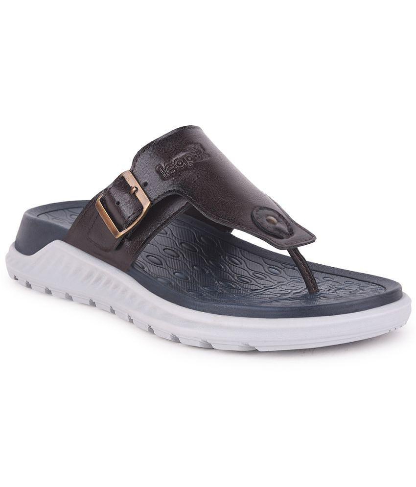 Chic Men Liberty Brown Mens Thong Flip Flop - None 2025 at ShopCircuit | ONDC