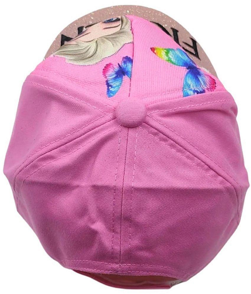 Top Men Zacharias Girl's Kids Cotton Cap kc-14-Light-Pink (Pack of 1) (1-4 Years) - None 2025 at