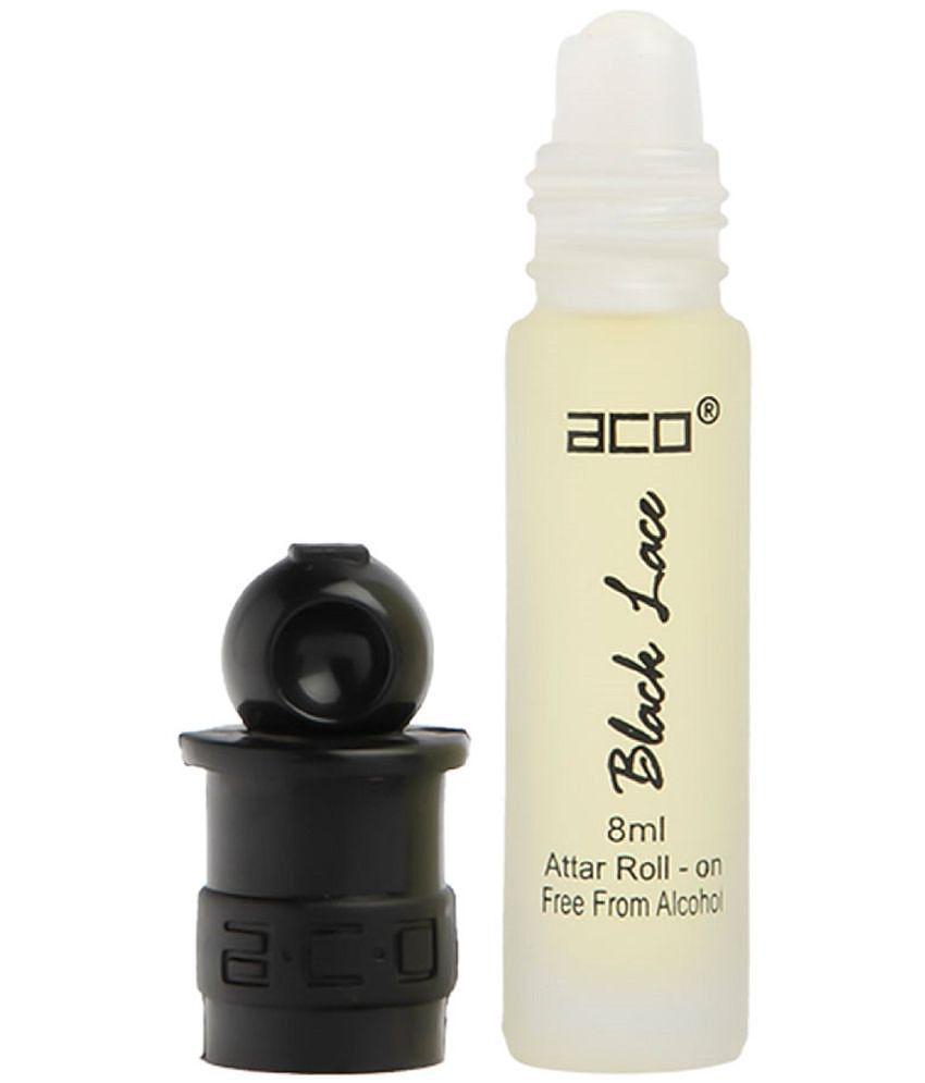 aco perfumes BLACK LACE Concentrated  Attar Roll On 8ml