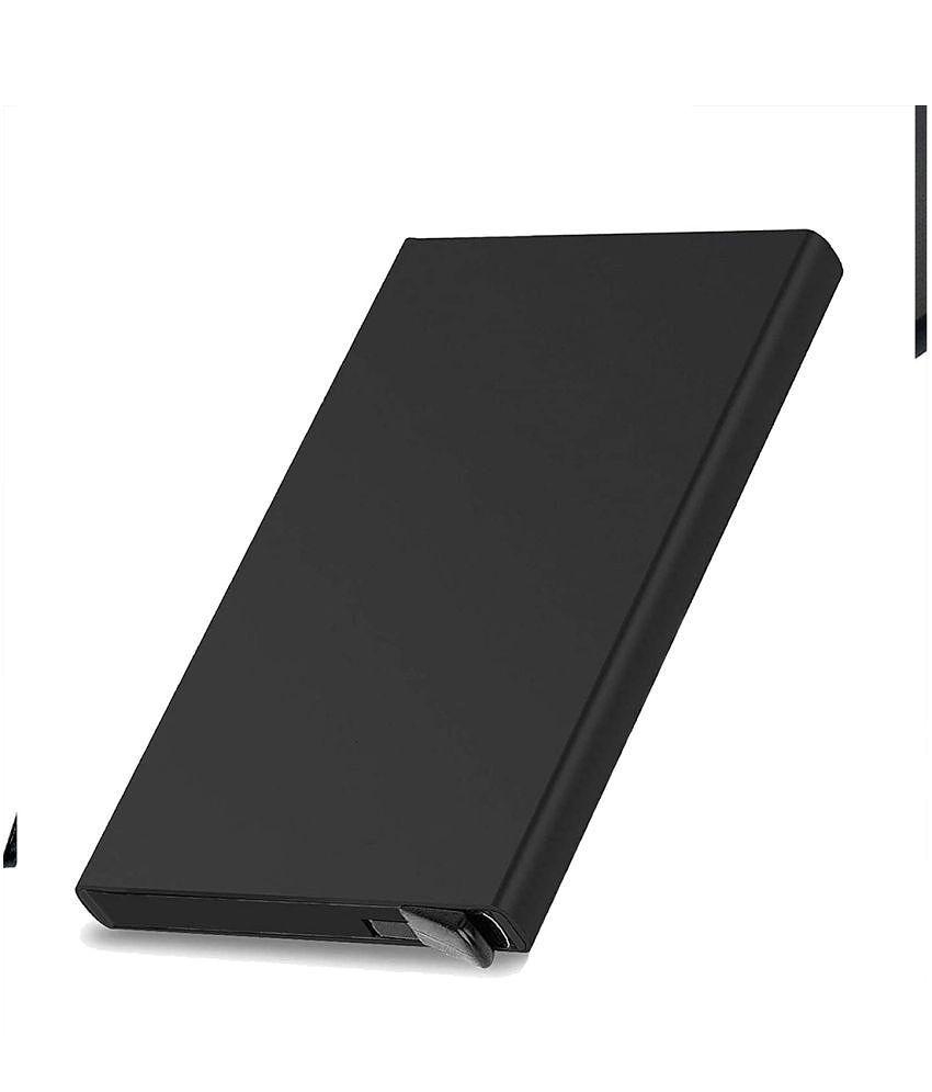 New Men STYLE SHOES - Steel Unisex Card Holder ( Pack of 1 ) - Black 2025 at ShopCircuit | ONDC