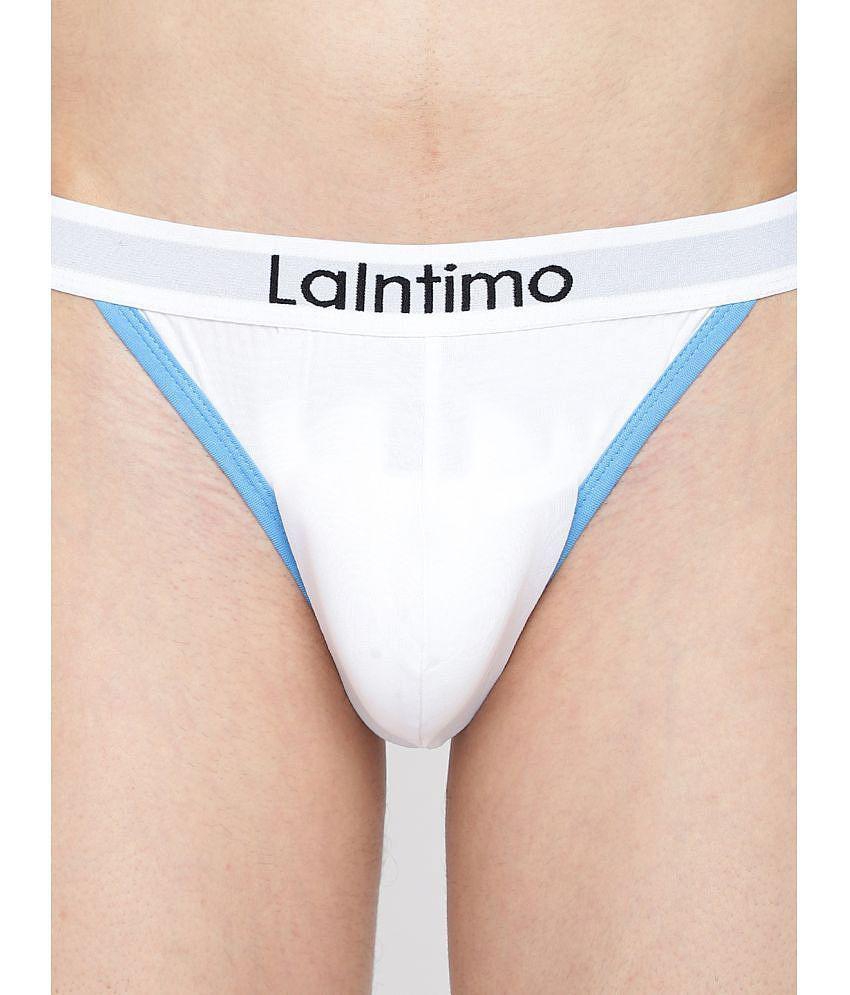 Elegant Men La Intimo White Cotton Mens Bikini ( Pack of 3 ) - None 2025 at ShopCircuit | ONDC