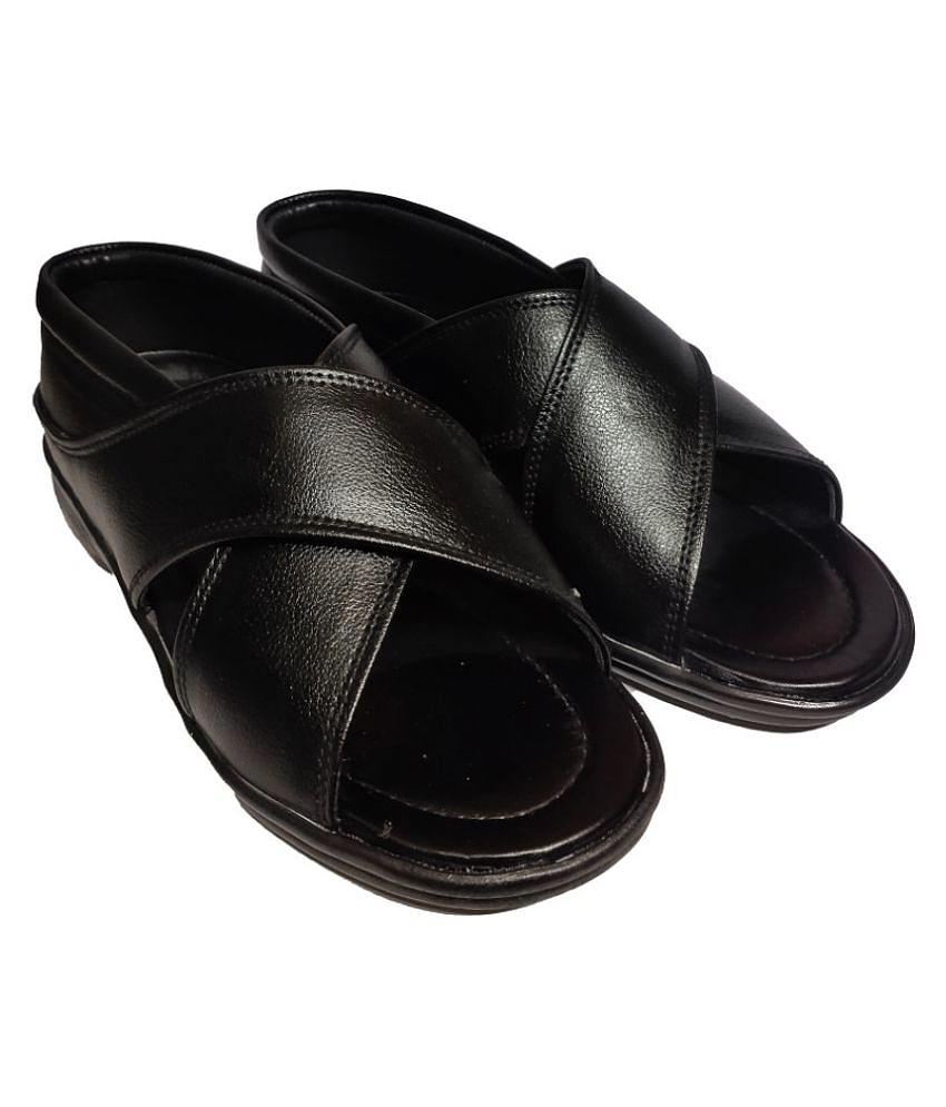 Premium Men RAGE GAZE - Black  Men's Sandals - 6 2025 at ShopCircuit | ONDC