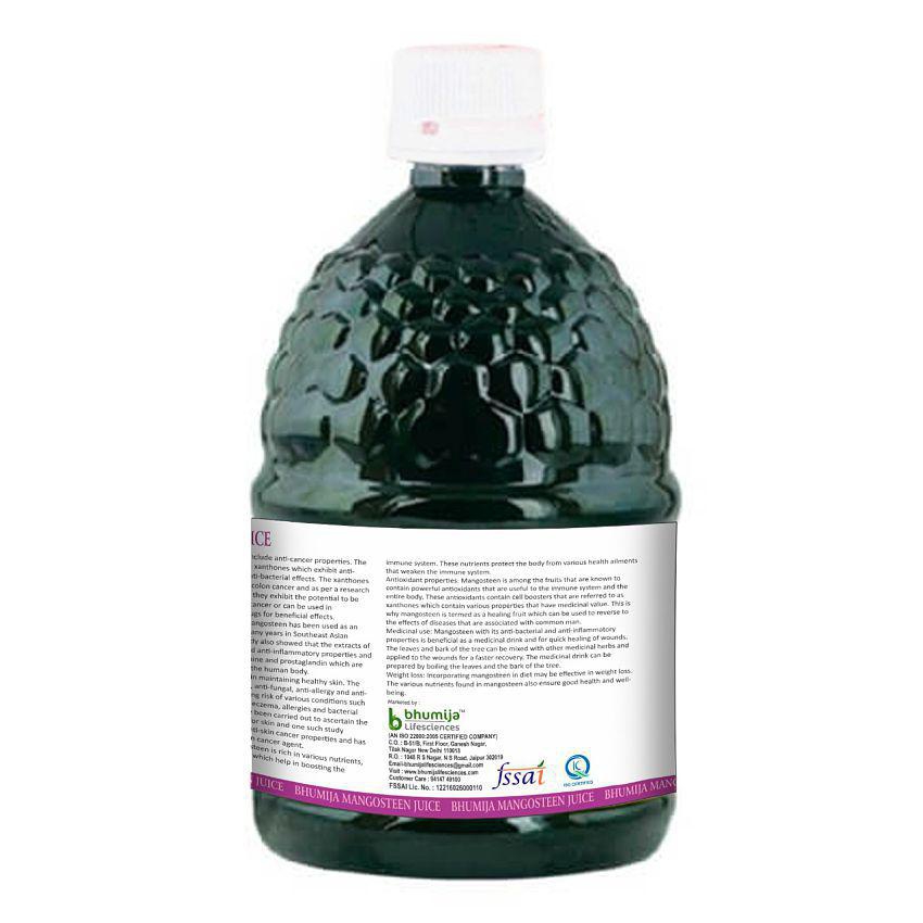 BHUMIJA LIFESCIENCES Mangosteen Juice, Energy Drink 500 ml