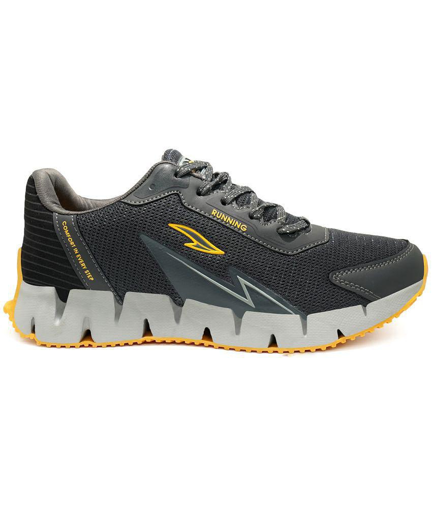 Elegant Women ASIAN - ZIGZAG-01 Dark Grey Men's Sports Running Shoes - None 2025 at ShopCircuit 