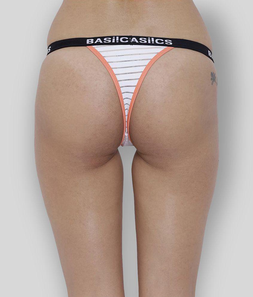 Best Men BASIICS By La Intimo Polyester Thongs - S 2025 at ShopCircuit | ONDC