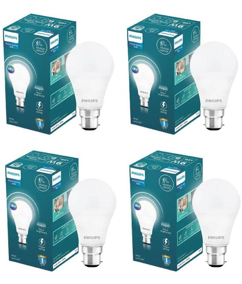 Philips 9w Cool Day light LED Bulb ( Pack of 4 )