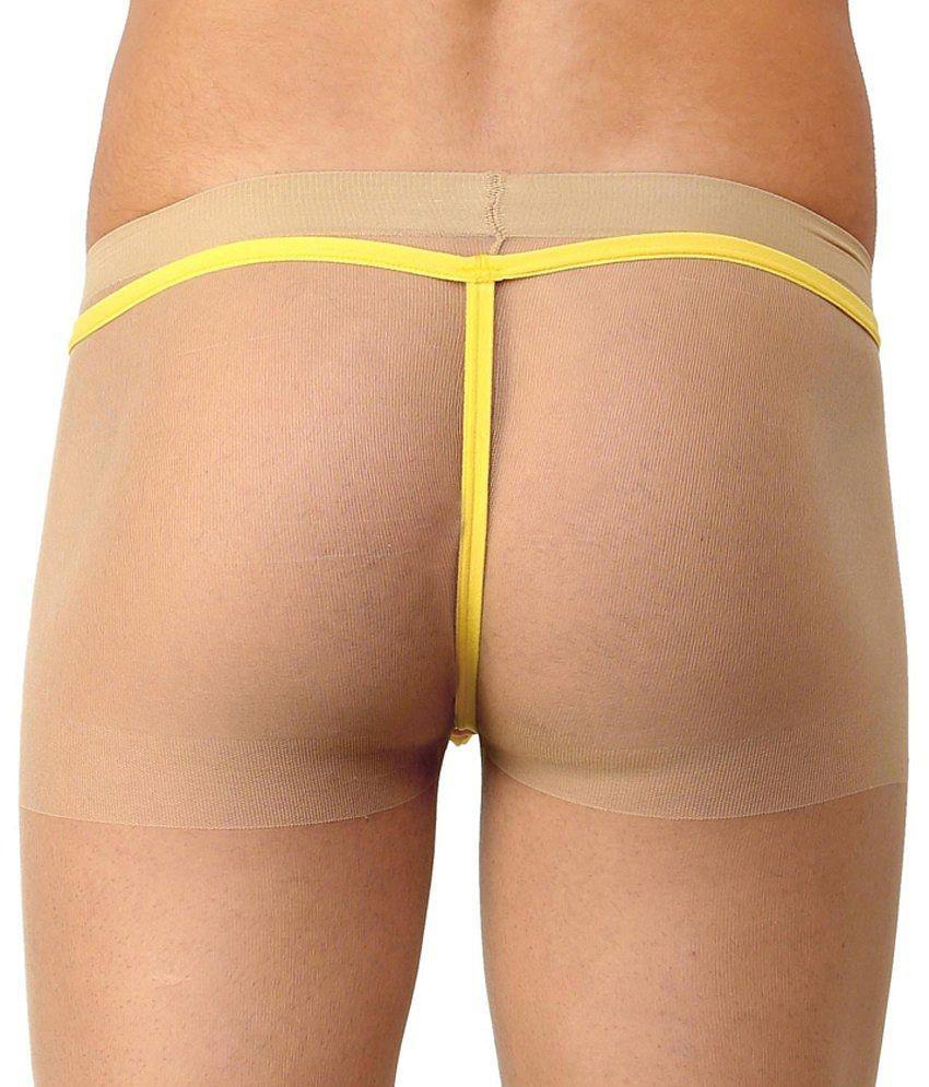 Latest Men La Intimo - G-String LI05 (Yellow) - S 2025 at ShopCircuit | ONDC