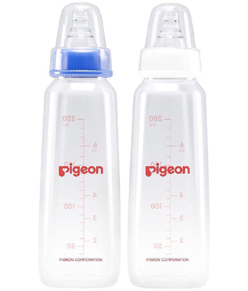 Pigeon - 200 Blue Feeding Bottle ( Pack of 2 )