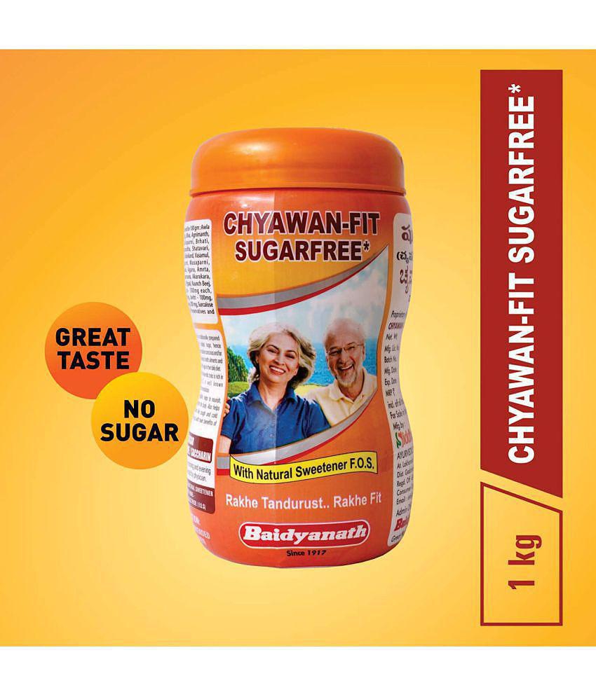 Baidyanath Chyawanparash Fit Sugarfree Paste 1 kg Pack Of 1