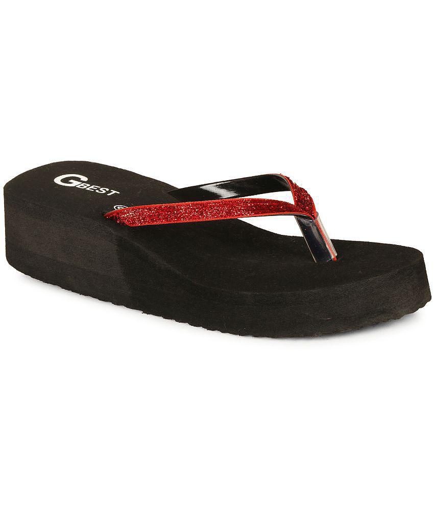 GBest - Red Women's Daily Slipper - None