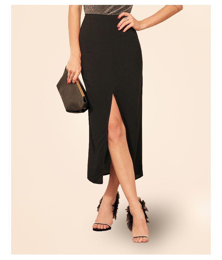 Best Men Addyvero Cotton Lycra Pencil Skirt - Black - 34 2025 at ShopCircuit | ONDC