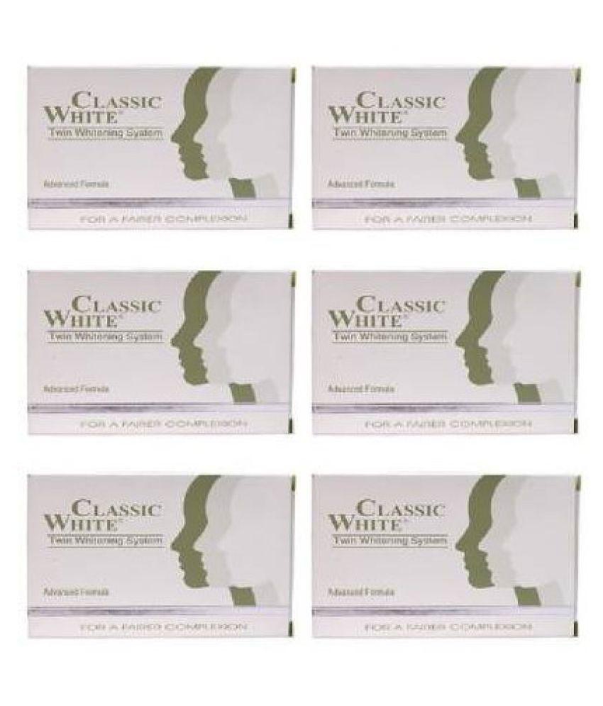 Classic White  Skin Whitening  Soap 85 g Pack of 6