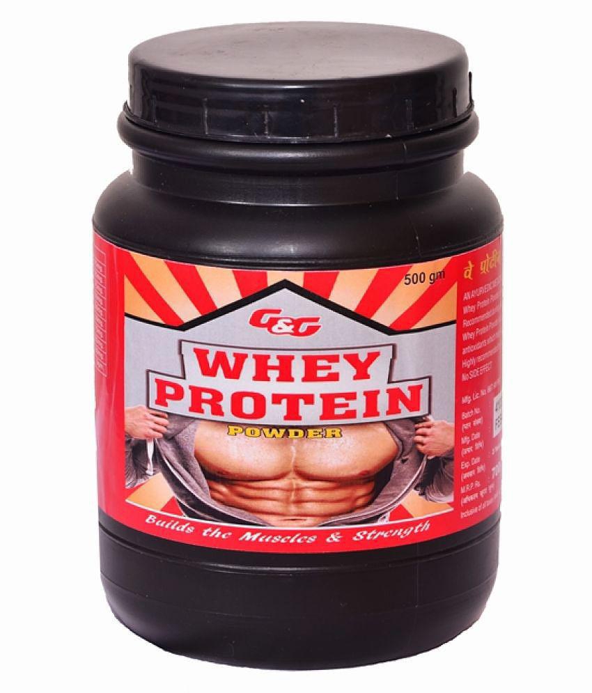 Rikhi Whey Protein (Builds Muscles & Strength) Powder 500 gm