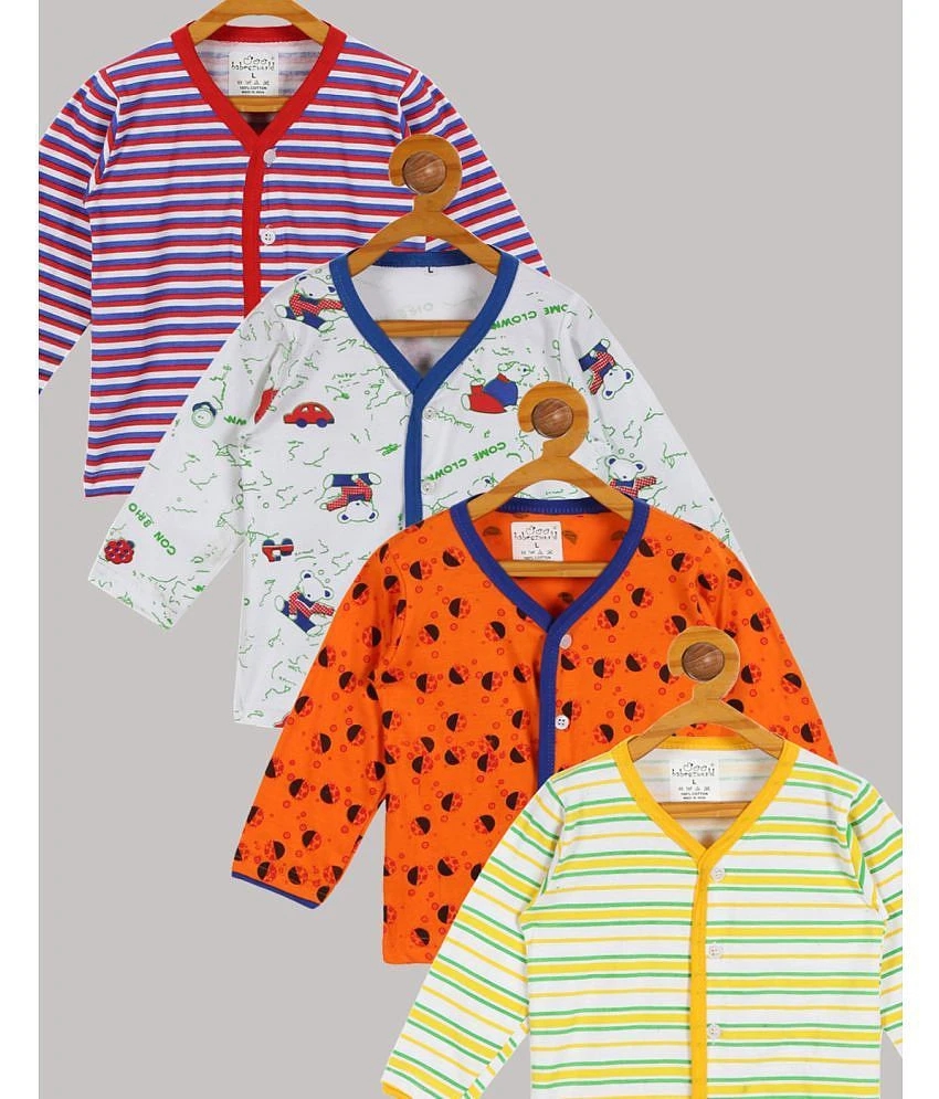 Stylish Women Babeezworld - Multi Baby Boy T-Shirt ( Pack of 4 ) - 6-12 Months 2025 at ShopCircu