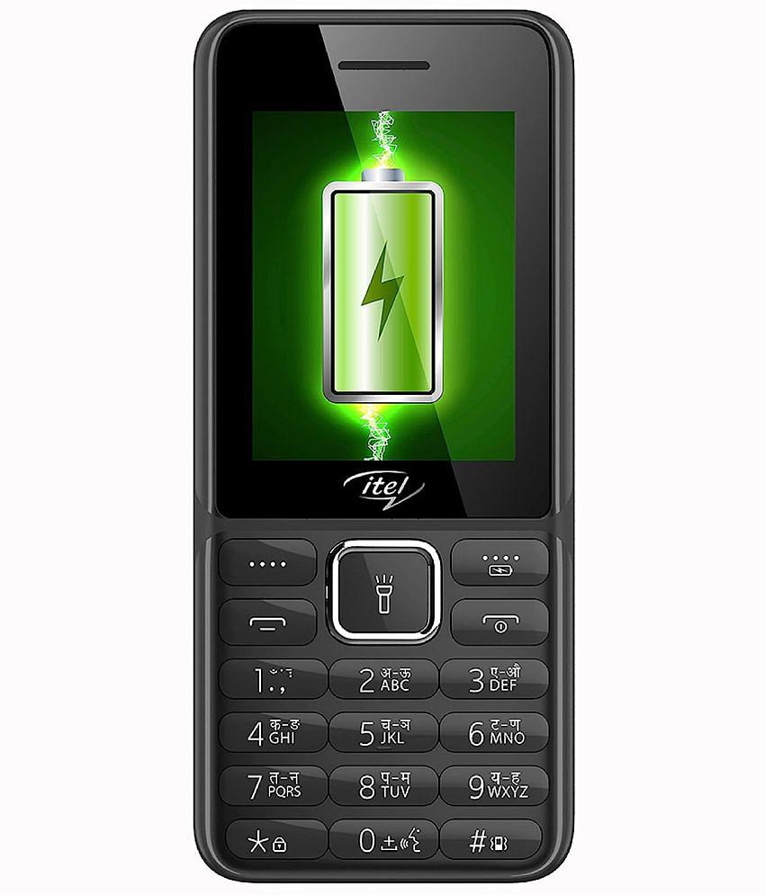 itel Power440 Dual SIM Feature Phone Black