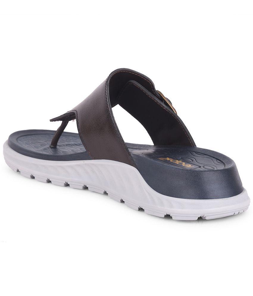 Chic Men Liberty Brown Mens Thong Flip Flop - None 2025 at ShopCircuit | ONDC
