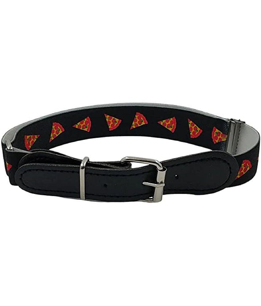 Best Men Zacharias Boy's Stretchable Printed Belt for kids (Black_1-6 Years) - None 2025 at Shop