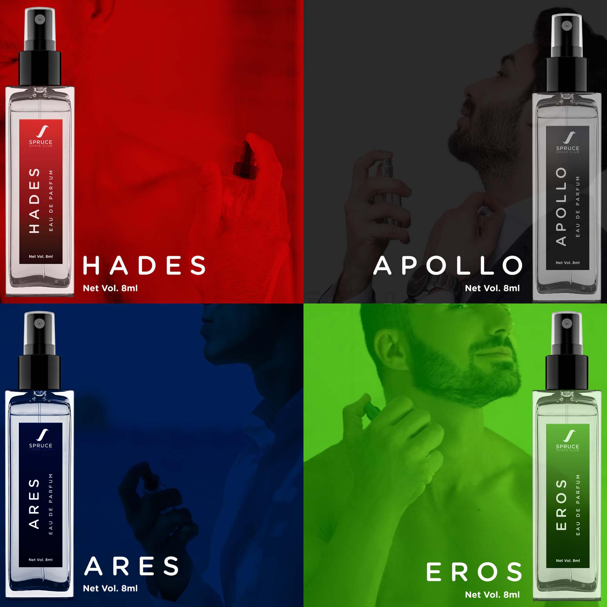 Perfume Set For Men (Pack of 4) | Long Lasting Perfume For Men | Best Perfume for Men | Refreshing & Revitalizing Mens Perfume | Best Gift for Men | Premium & Long Lasting Cologne