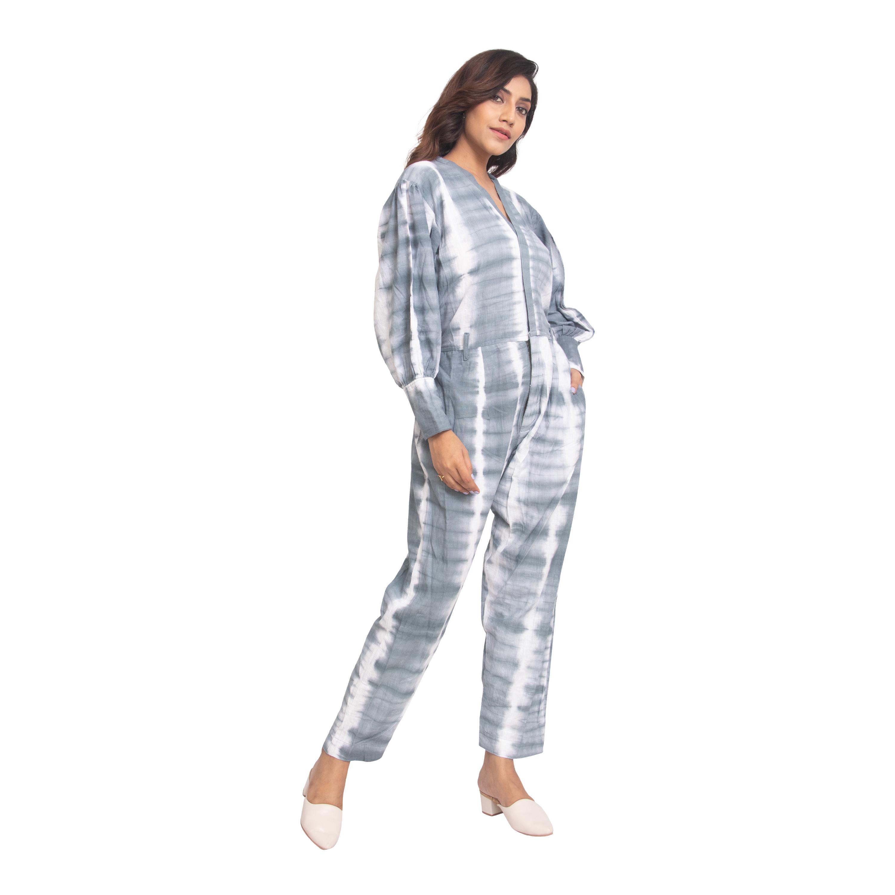 Kani Khadi Tie Dye Jumpsuit - None