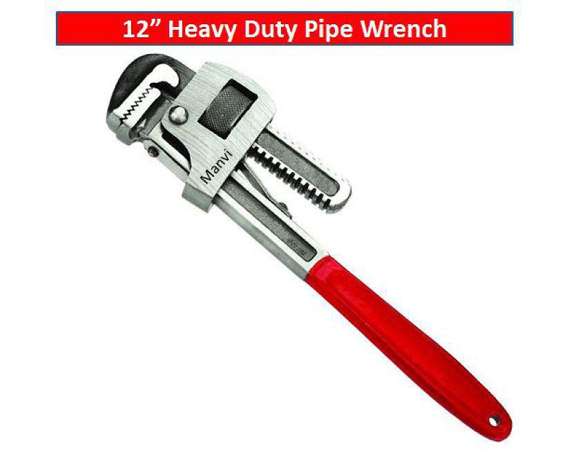 MANVI-HEAVY DUTY 12 INCH Single Sided Socket/Pipe Wrench