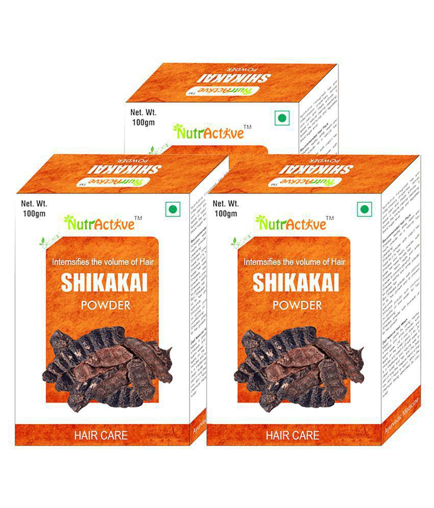 NutrActive Shikakai Powder 100 gm Pack of 3