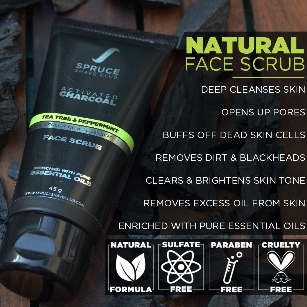 Charcoal Facial Kit For Men