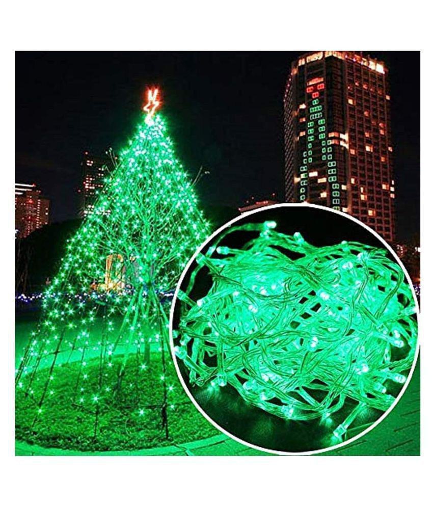 MIRADH 15Mtr 50 Pixel Led Diwali Christmas String Lights - Green