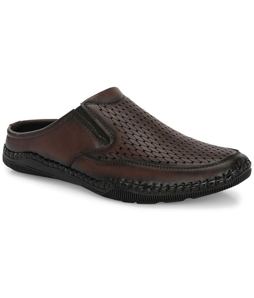 Bucik - Brown Mens Sandals - None