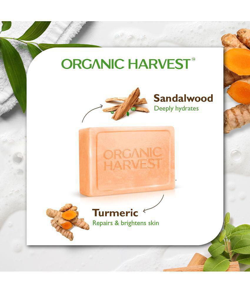 Organic Harvest - Moisturizing Bathing Bar for All Skin Type ( Pack of 2 )