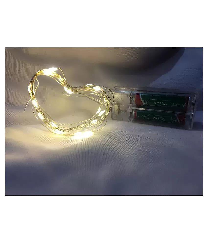 thrifkart Yellow LED String Light 3Mtr - Pack of 1