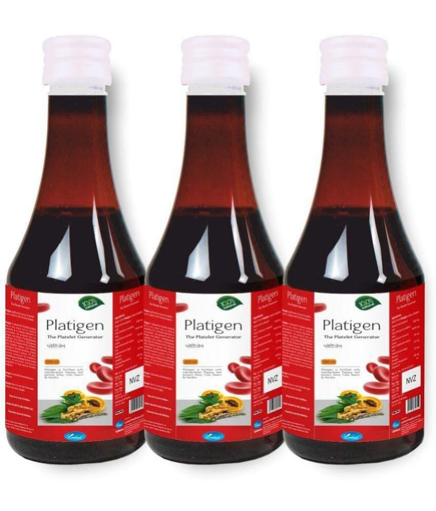 Leeford Platigen Platelet Generator Syrup 200ml Pack of 3