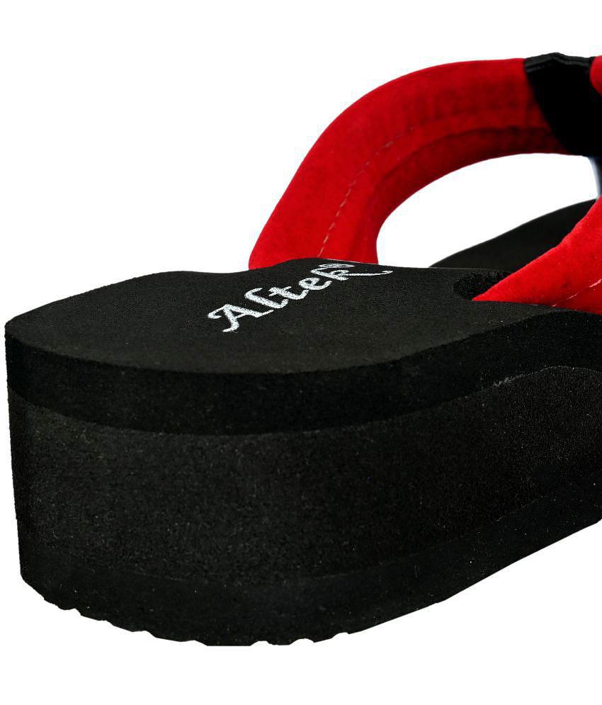 Altek Red Women''s Slipper - None