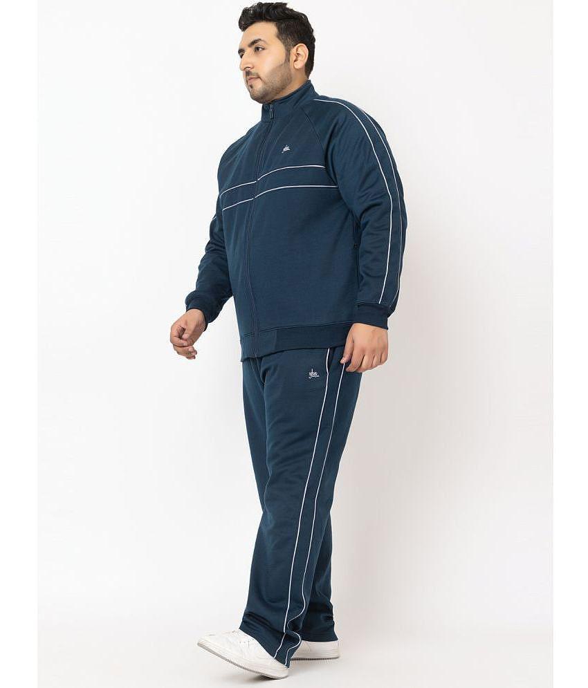 YHA - Light Blue Fleece Regular Fit Mens Tracksuit ( Pack of 1 ) - None