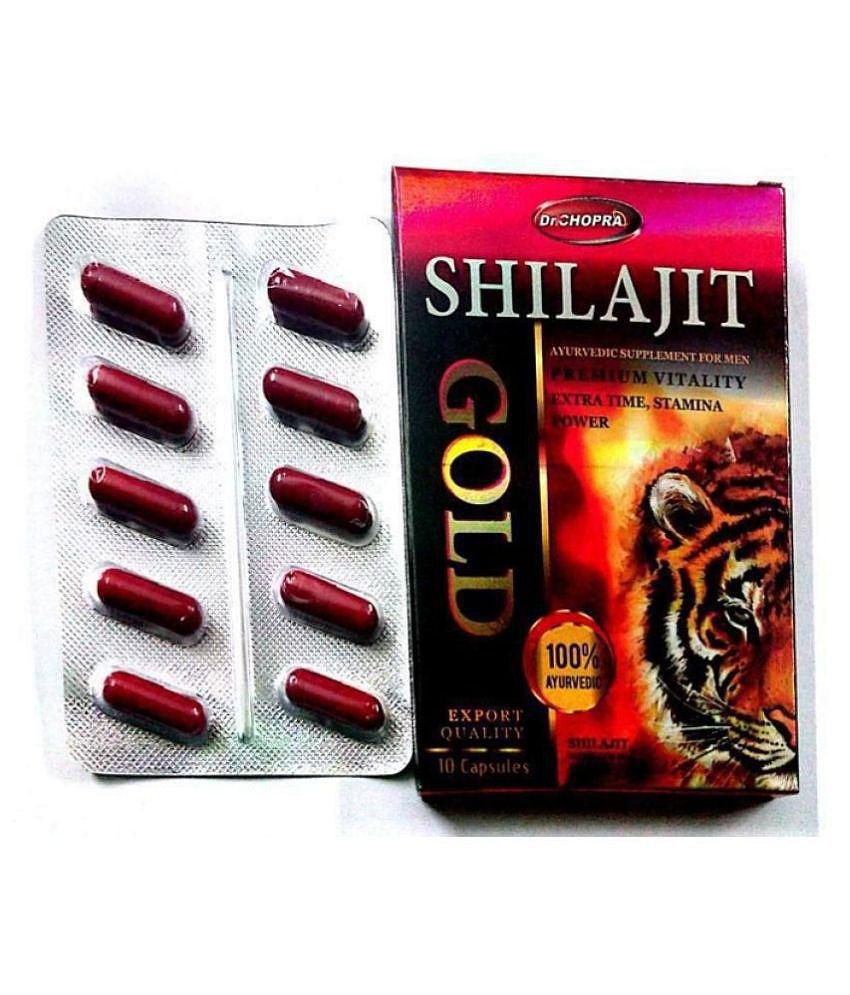 Dr Chopra Ayurveda Pure and Natural Shilajit/Shilajeet Resin -30 Cap