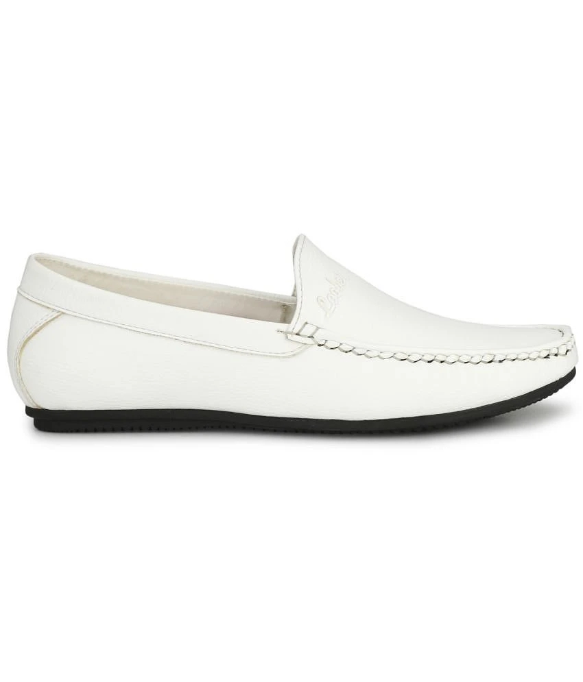 Chic Women Fashion Victim White Loafers - 7 2025 at ShopCircuit | ONDC