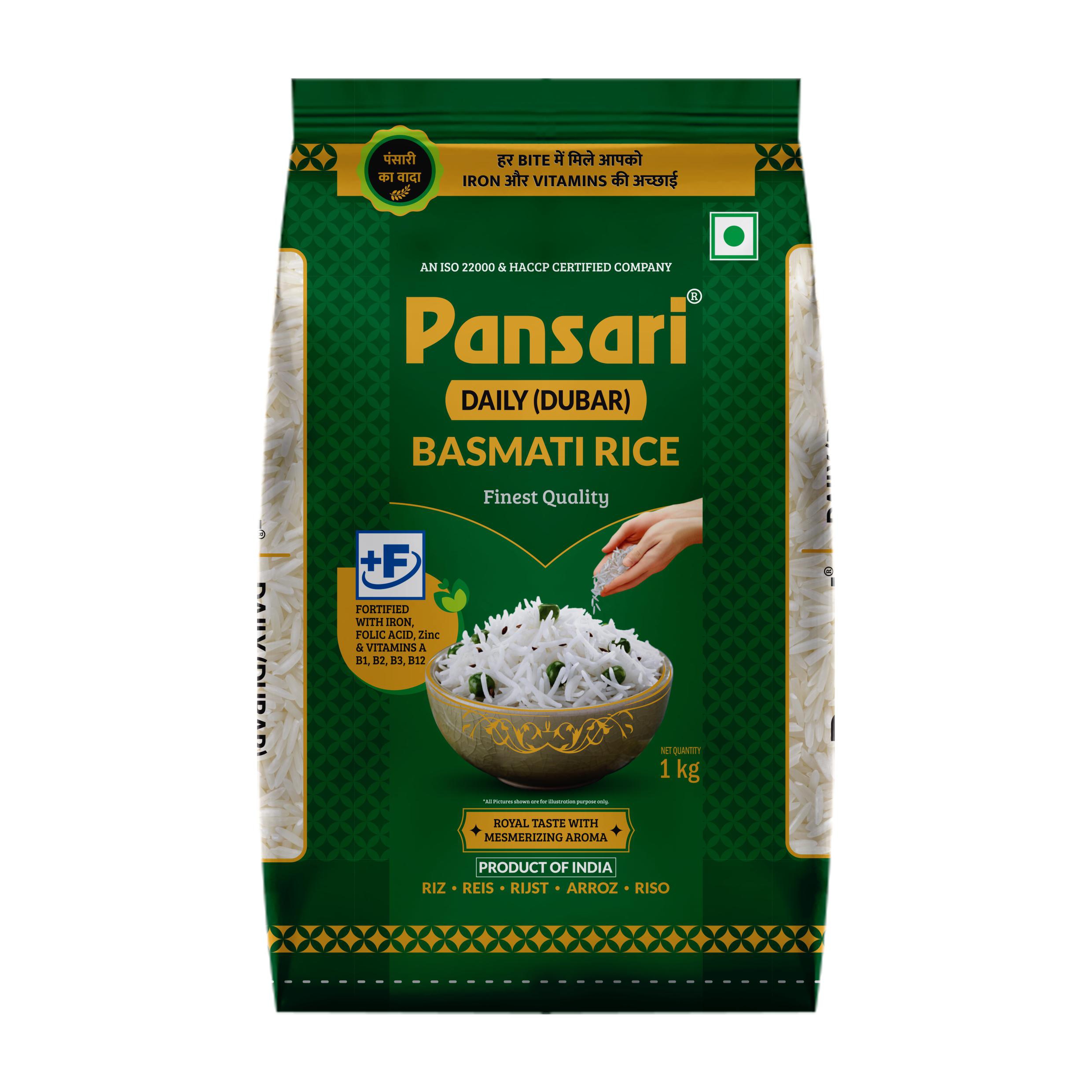 PANSARI DAILY BASMATI RICE 1KG