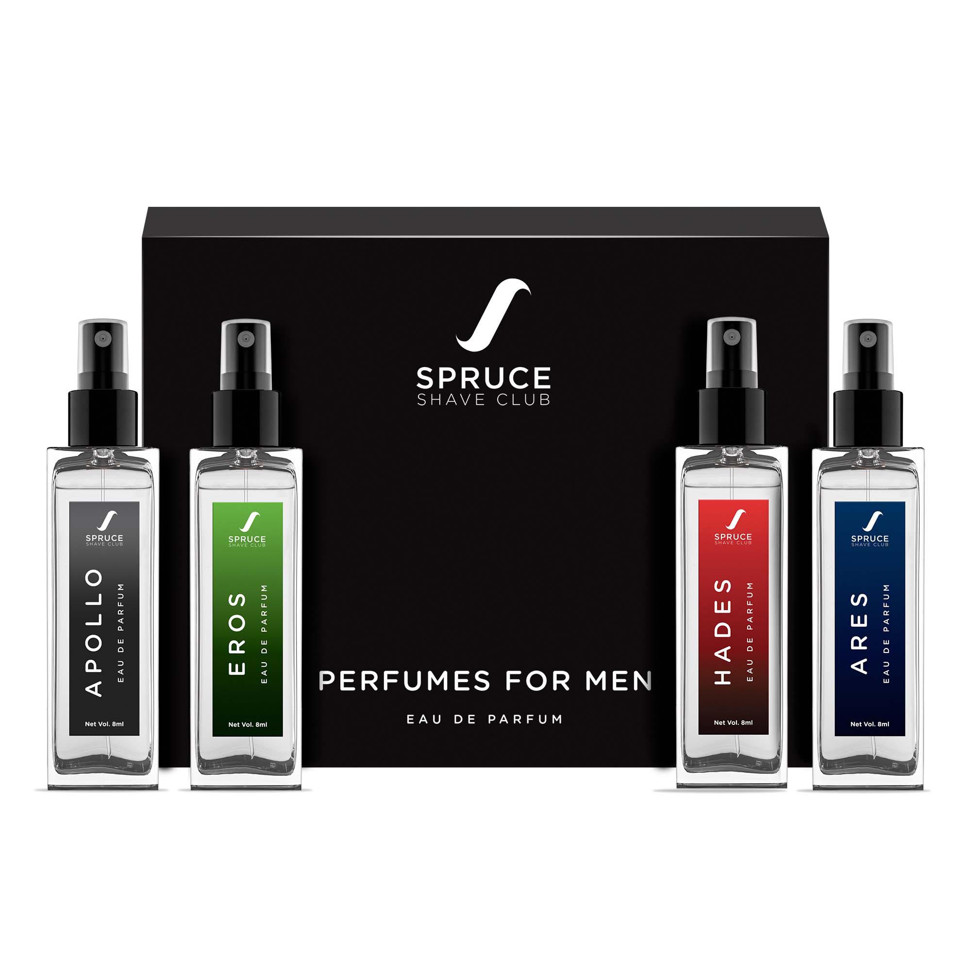 Perfume Set For Men (Pack of 4) | Long Lasting Perfume For Men | Best Perfume for Men | Refreshing & Revitalizing Mens Perfume | Best Gift for Men | Premium & Long Lasting Cologne