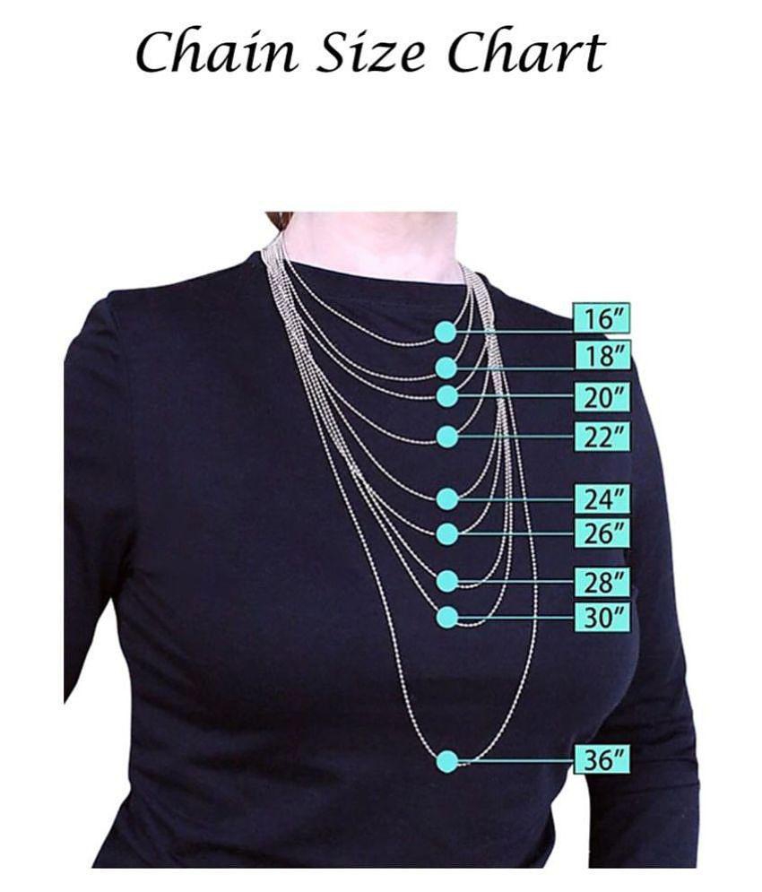 Elegant Men AanyaCentric - Gold Plated Chain ( Pack of 1 ) - Black 2025 at ShopCircuit | ONDC