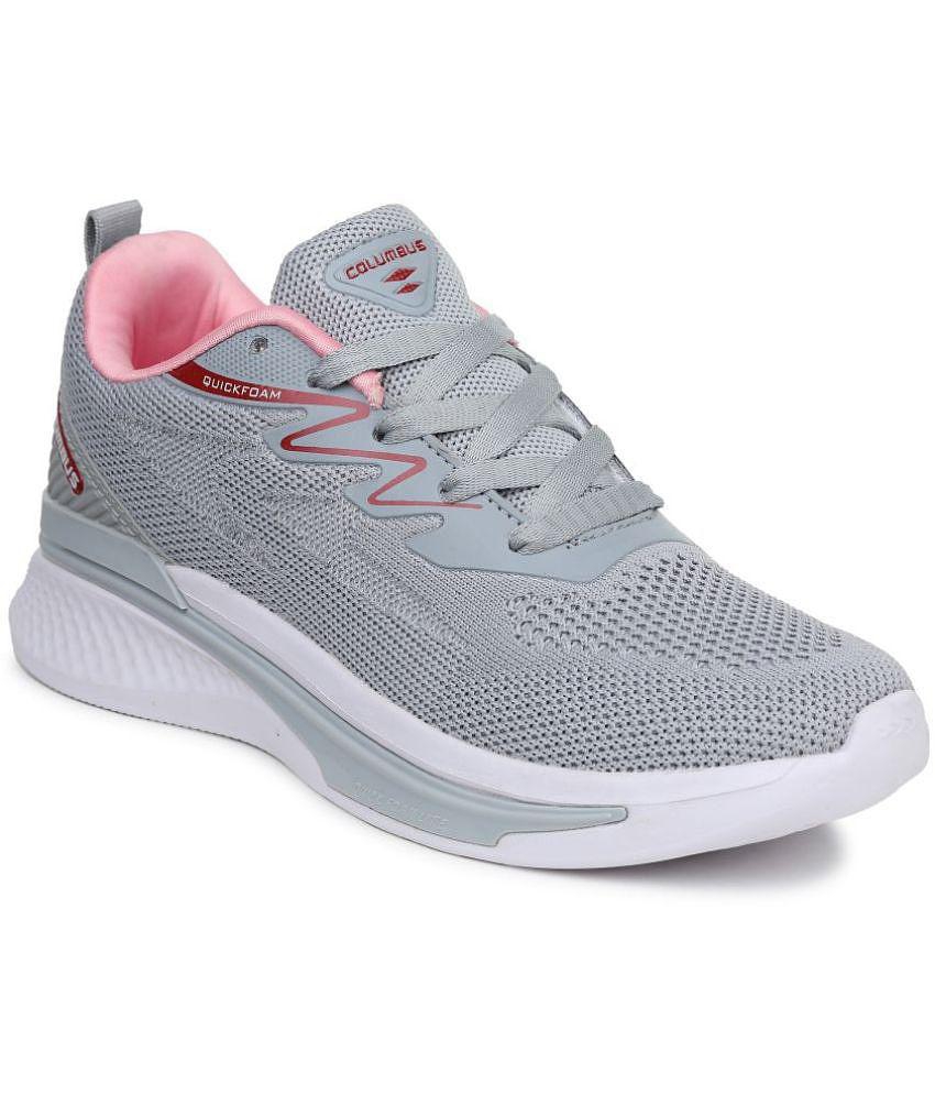 Columbus - Gray Women's Running Shoes - None