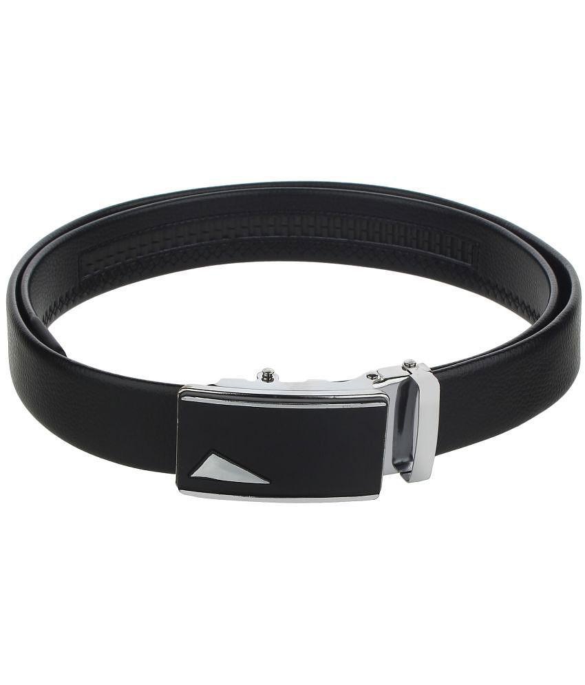 Top Men Zacharias - Black Canvas Men's Formal Belt ( Pack of 1 ) - None 2025 at ShopCircuit | ON