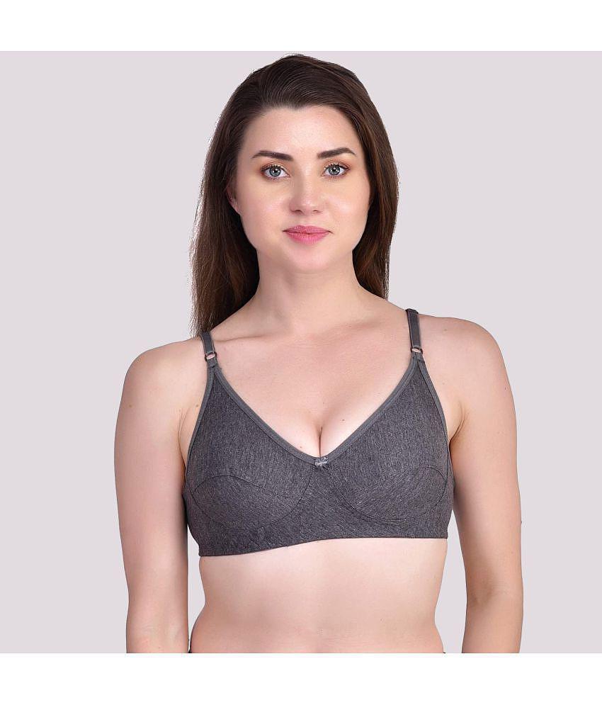 Latest Men Kiran Enterprises - Multicolor Cotton Non Padded Women's Everyday Bra ( Pack of 3 ) -