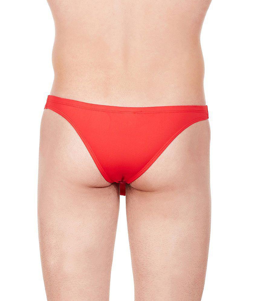 Exclusive Men La Intimo - Red Cotton Men's Thongs ( Pack of 1 ) - L 2025 at ShopCircuit | ONDC
