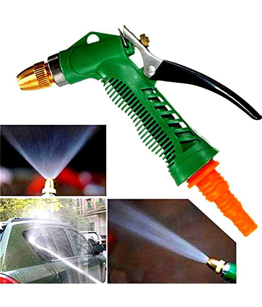 JSR - Adjustable Nozzle Gardening Water Sprayer ( Pack of 1 ) - Green