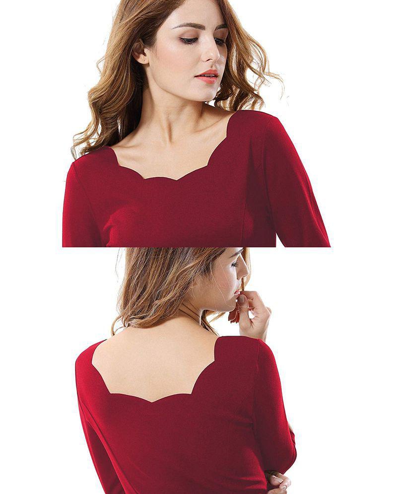 Chic Men Addyvero - Red Cotton Lycra Womens Fit And Flare Dress ( Pack of 1 ) - None 2025 at Sho