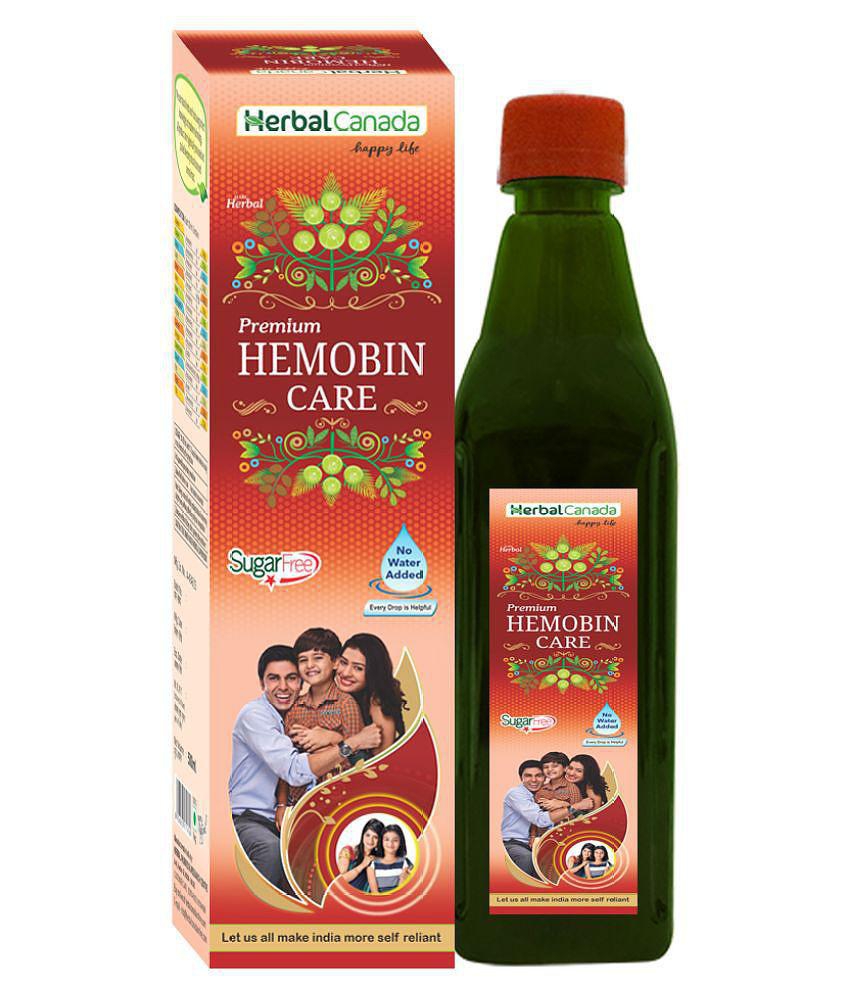 Herbal Canada Hemoglobin Care Liquid 500 ml Pack Of 1